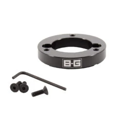 Entretoise De Volant Excentrique BG RACING - épaisseur 15mm Entraxe 3x50.8mm Déport 10mm - Avec Visserie