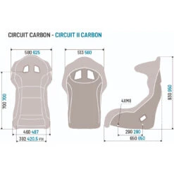 Baquet FIA SPARCO Circuit Carbon