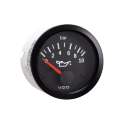 Manomètre Pression Huile 0-10 Bar 52mm VDO Cockpit Vision
