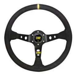 Volant OMP Corsica Peau Retournée Branches Noires