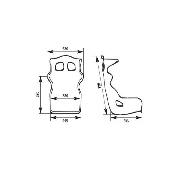 Baquet FIA OMP Prototipo 4 Baquet FIA OMP Prototipo – Image 2