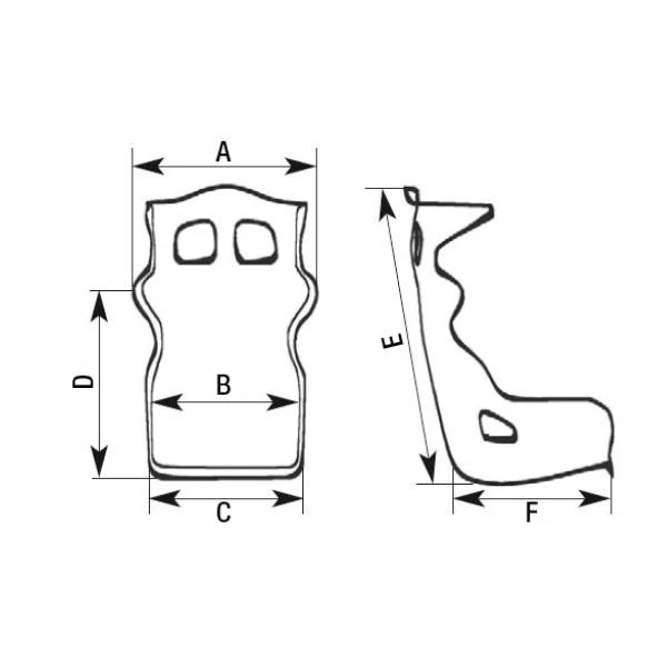 Baquet FIA OMP Prototipo 5 Baquet FIA OMP Prototipo – Image 3