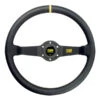 Volant OMP Rally Cuir Noir -Default Template 2 omp rally black leather steering wheel 0