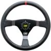 Volant OMP WRC Cuir Repère Rouge -Default Template 2 omp wrc leather steering wheel red stitching 0