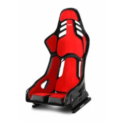 Baquet RECARO PODIUM CF CARBONE Alcantara Rouge