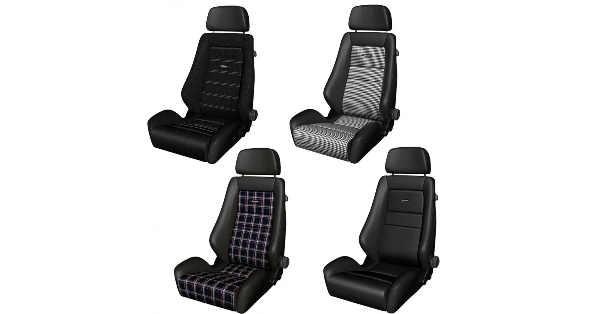 Baquet RECARO Classic LX Cuir Noir / Caro 4 Baquet RECARO Classic LX Cuir Noir / Caro – Image 2