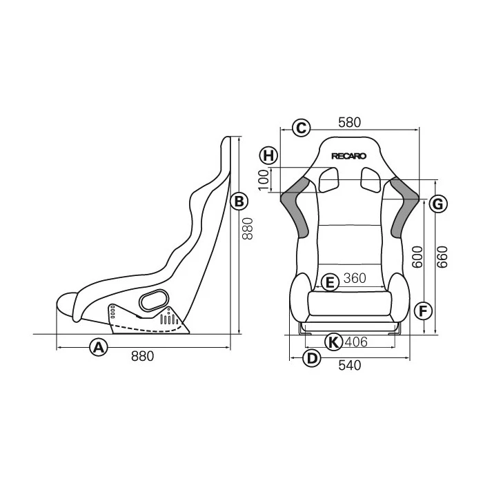 Baquet FIA RECARO Profi SPG XL 4 Baquet FIA RECARO Profi SPG XL – Image 2