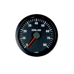 Compte-tours 0-8000 Trs/min 52mm VDO Cockpit Vision