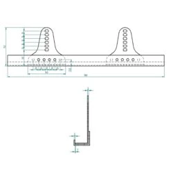 Fixations Latérales SPARCO Démontables En Acier -Default Template 2 sparco steel side mounting frames separate adjustable side plates 1
