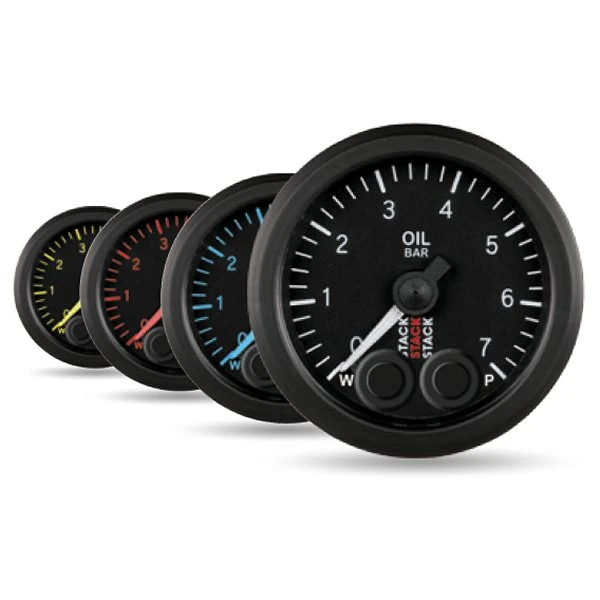 Manomètre STACK Pro Control Pression D'huile 0-7 Bars 3 Manomètre STACK Pro Control Pression D'huile 0-7 Bars