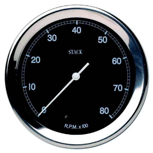 Compte-tours STACK ST230 Classic Ø 125 Mm 0-8000 Trs/min 3 Compte-tours STACK ST230 Classic Ø 125 Mm 0-8000 Trs/min