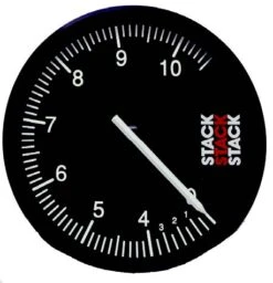 Compte-tours STACK ST400 Ø 80 Mm 0-4-10500 Trs/min