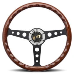 Volant MOMO INDY HERITAGE Noir -Default Template 2 steering wheel momo indy heritage black 2 1