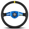 Volant MOMO MOD03 Cuir Bleu -Default Template 2 steering wheel momo mod03 leather blue 0 2