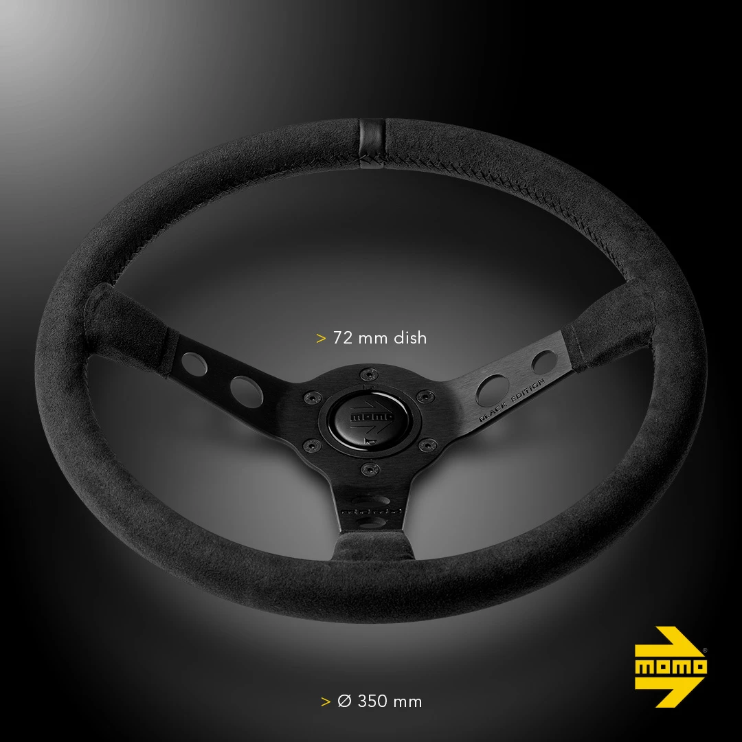 Volant MOMO MOD07 BLACK EDIT. 4 Volant MOMO MOD07 BLACK EDIT. – Image 2