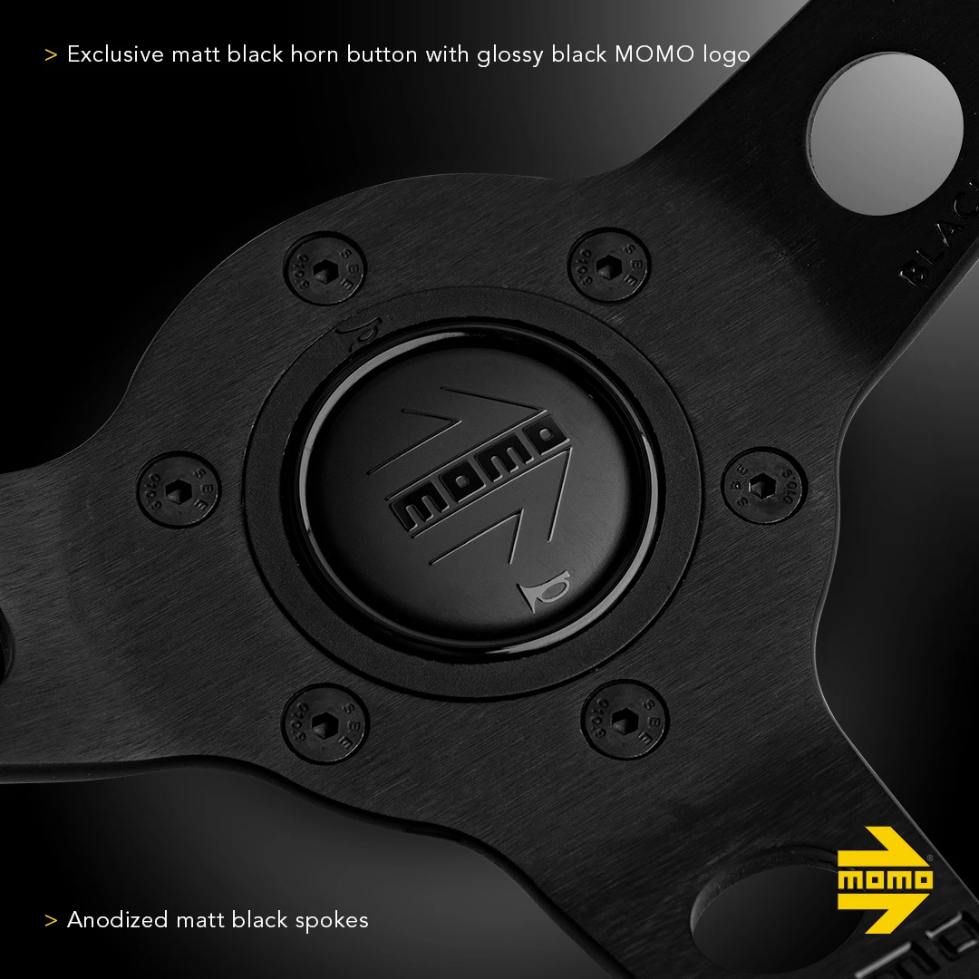 Volant MOMO MOD07 BLACK EDIT. 5 Volant MOMO MOD07 BLACK EDIT. – Image 3