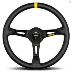 Volant MOMO MOD08 Cuir Noir