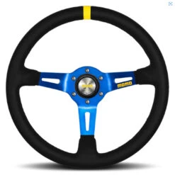 Volant MOMO MOD08 Peau Retournée Bleu